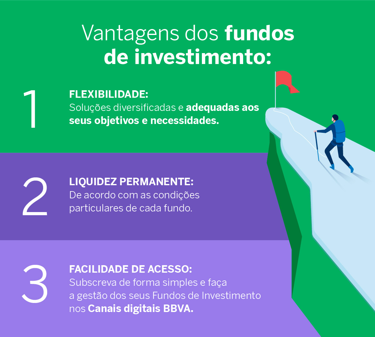 Vantagens dos fundos de investimento: