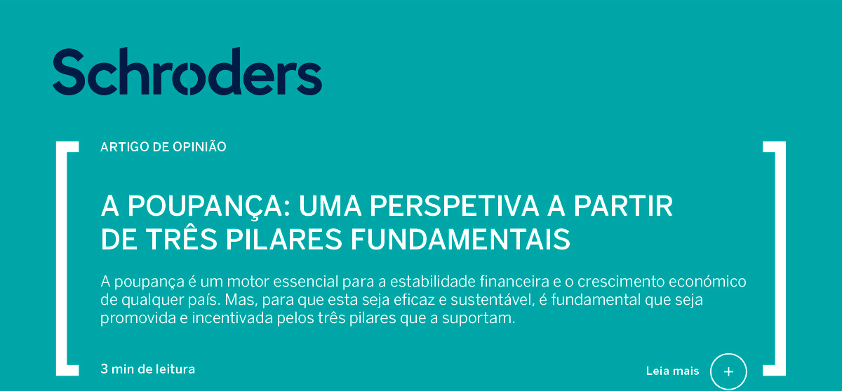 A poupança: uma perspetiva a partir de três pilares fundamentais