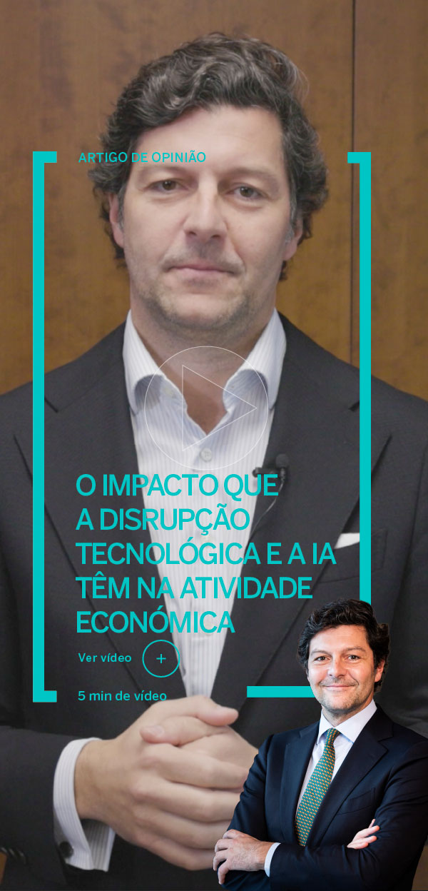O impacto que a disrupção tecnológica e a IA têm na atividade económica