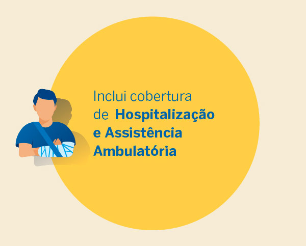 Inclui cobertura de  Hospitalização e Assistência Ambulatória