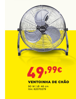 Ventoinha de chão - 48.99€