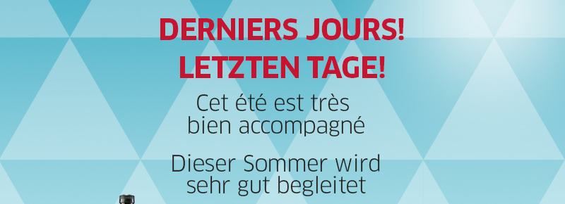 Derniers jours! - Cet été est très bien accompagné / Letzten Tage! - Dieser Sommer wird sehr gut begleitet