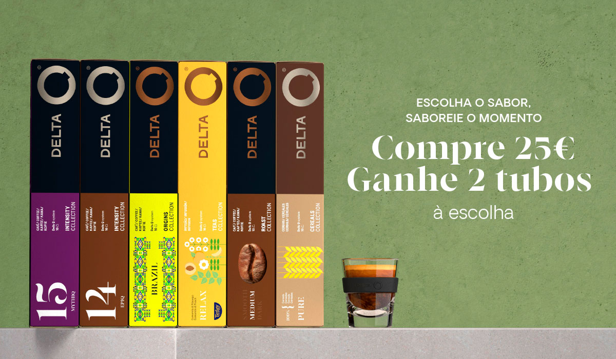 Escolha o sabor, saboreie o momento. Compre 25€ Ganhe 2 tubos à escolha