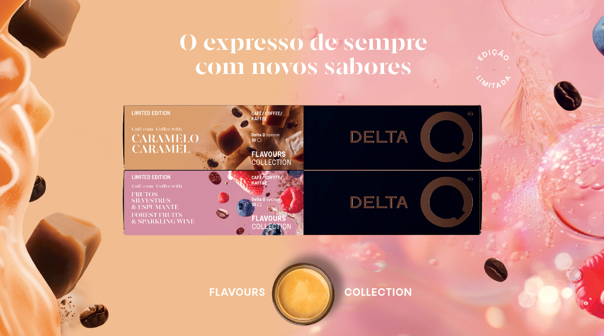 O expresso de sempre com novos sabores