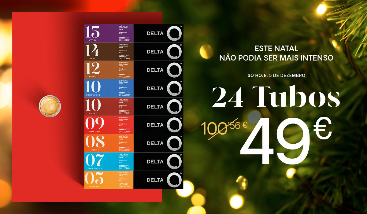 SÓ HOJE, 5 DE DEZEMBRO. 24 TUBOS €49.