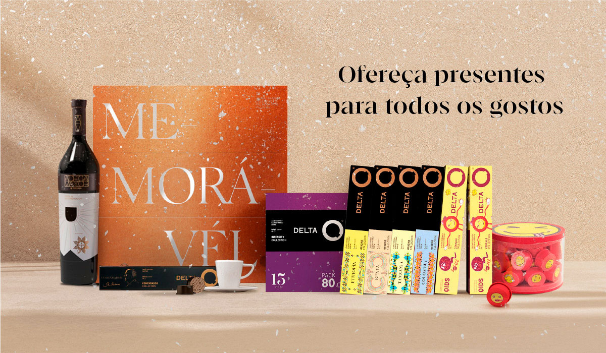 A magia do natal está na intensidade. A partir de 5 de dezembro escolha as suas intensidades preferidas.