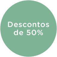 Descontos de 50%