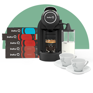 Pack 1 // MilkQool + Tazas Large + 50 Cápsulas