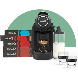 Pack 1 // MilkQool + Verres Qlear + 50 capsules