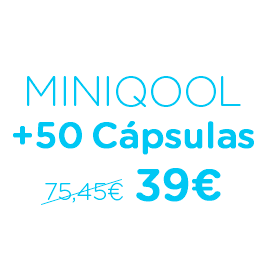MiniQool +50 Cápsulas 39€